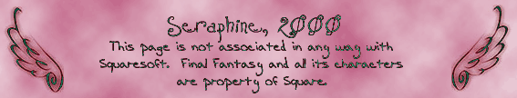 Seraphine is not associated with Squaresoft in any way.